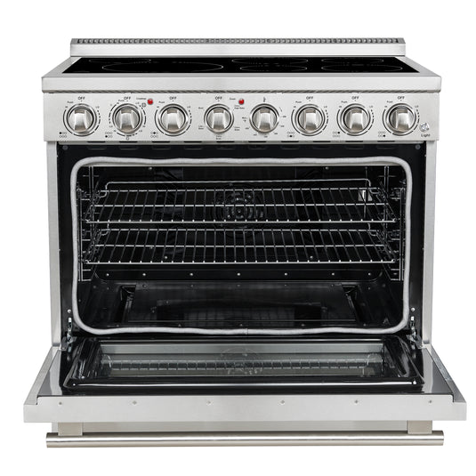Forno Paolo 36 Inch, Stainless Steel Freestanding Electric Range - FFSEL6011-36