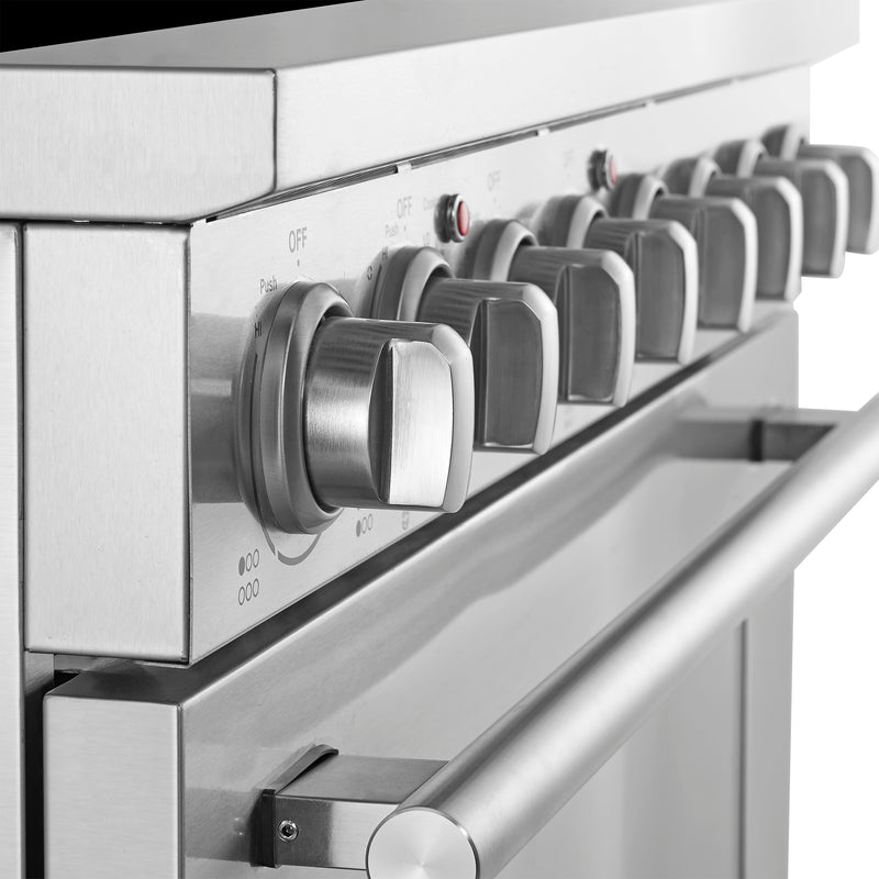 Load image into Gallery viewer, Forno Paolo 36 Inch, Stainless Steel Freestanding Electric Range - FFSEL6011-36
