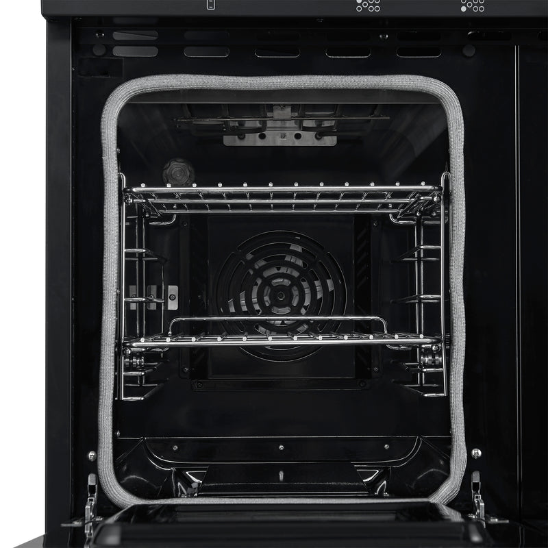 Load image into Gallery viewer, Forno Paolo-48 Inch, Black Freestanding Electric Range - FFSEL6011-48BLK
