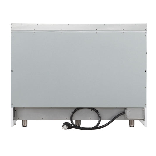 Forno Paolo 48 Inch, White Freestanding Electric Range - FFSEL6011-48WHT