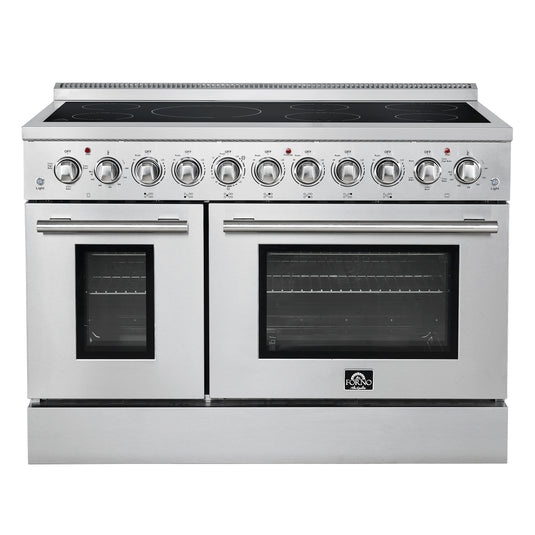 Forno Paolo 48-Inch, Stainless Steel Freestanding Electric Range - FFSEL6011-48