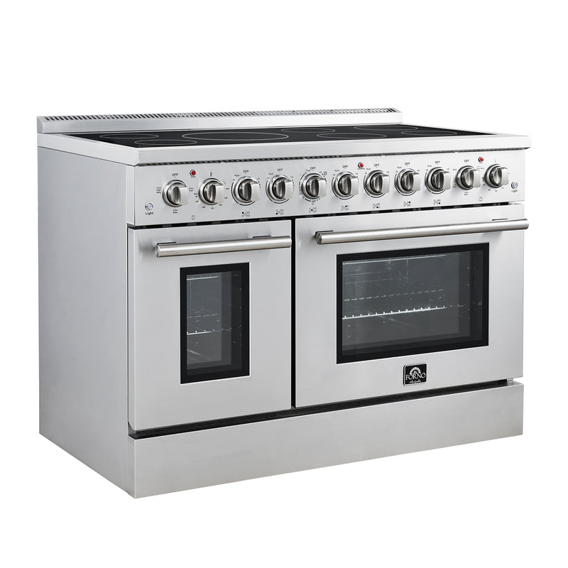 Load image into Gallery viewer, Forno Paolo 48-Inch, Stainless Steel Freestanding Electric Range - FFSEL6011-48
