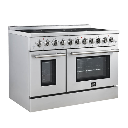 Forno Paolo 48-Inch, Stainless Steel Freestanding Electric Range - FFSEL6011-48