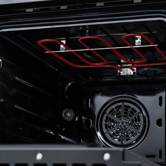 Forno Loiano 24 Inch, Black Freestanding Electric Range - FFSEL6069-24BLK