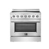 Forno Galiano 36-Inch, Stainless Steel Freestanding Electric Range - FFSEL6083-36