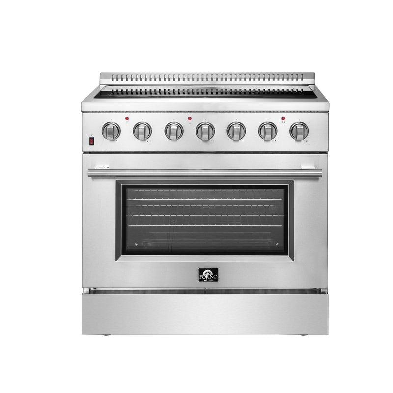 Load image into Gallery viewer, Forno Galiano 36-Inch, Stainless Steel Freestanding Electric Range - FFSEL6083-36
