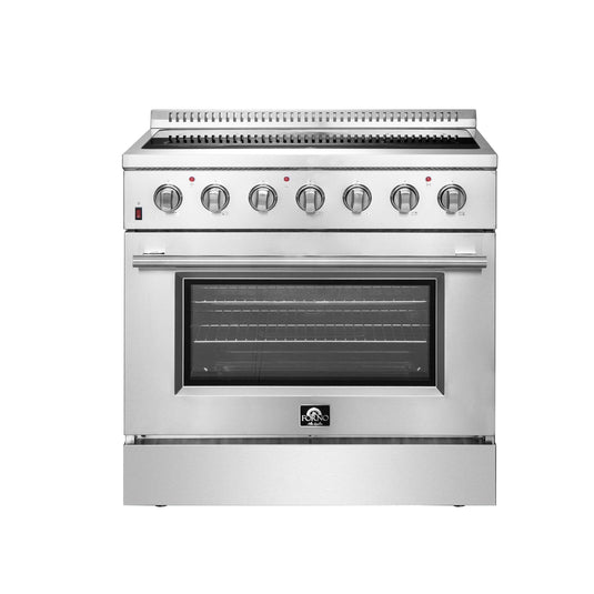 Forno Galiano 36-Inch, Stainless Steel Freestanding Electric Range - FFSEL6083-36
