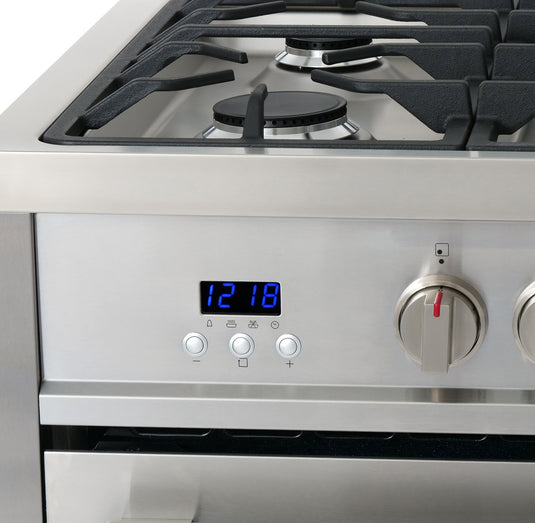 Cosmo Commercial-Style 36 inch, Stainless Steel Single Oven Dual Fuel Range - F965