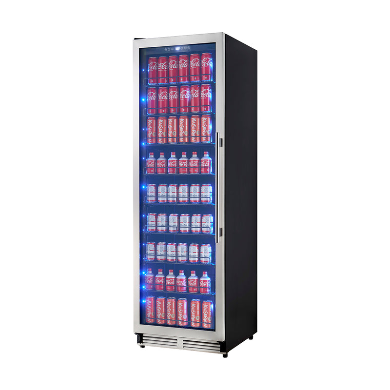 Load image into Gallery viewer, Forno Cesinali 24-Inch Built-In Beverage Cooler, 15.8 cu.ft, Stainless Steel, Dual Temperature Zones, LED Interior Lighting, Adjustable Shelves
