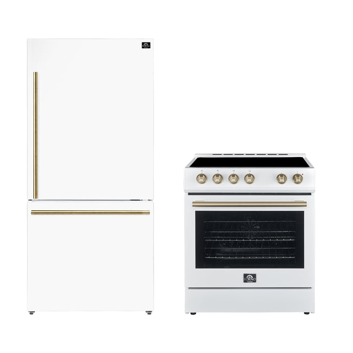 FORNO Premium 2-Piece Kitchen Bundle - Leonardo Espresso 30