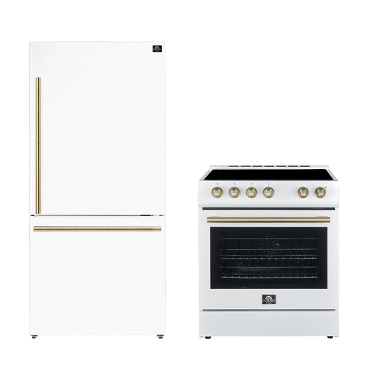 FORNO Premium 2-Piece Kitchen Bundle - Leonardo Espresso 30