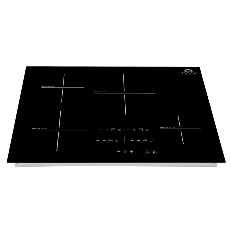 Load image into Gallery viewer, Forno Lecce 30-Inch 4-Zone Induction Cooktop, Touch Control, Multiple Power Levels, Safety Features, Sleek Design
