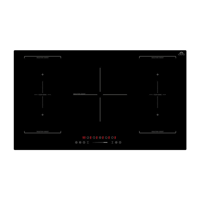 Load image into Gallery viewer, Forno Ornonzo 36-Inch Induction Cooktop, 5 Zones, 2 Flex-Zones, 10,200W Total Power, Touch Control, 9 Power Levels
