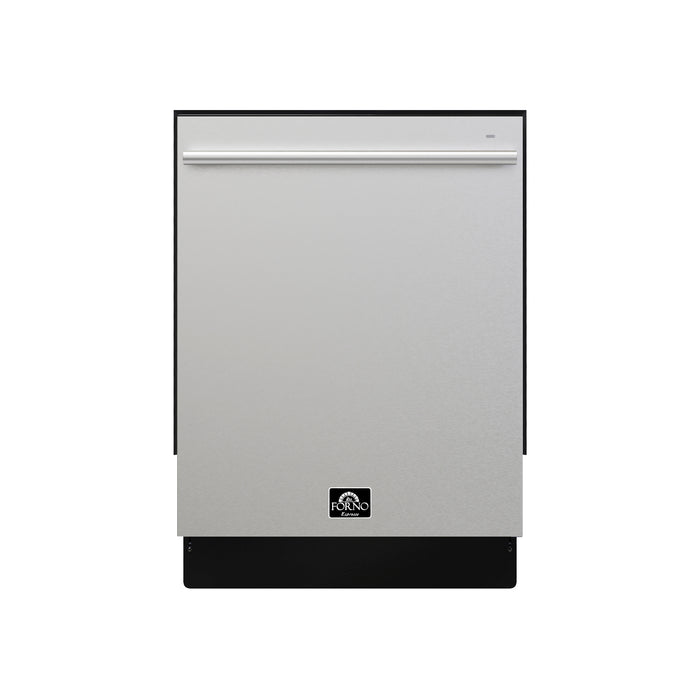 Forno Romano 24-Inch, Stainless Steel Built-In Dishwasher - FDWBI8035-24S