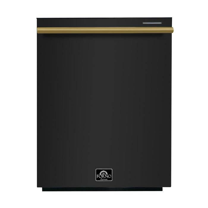 Forno Pozzo 24-Inch, Black Built-In Dishwasher - FDWBI8067-24BLK