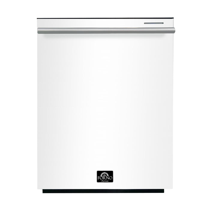Forno Pozzo 24-Inch, White Built-In Dishwasher - FDWBI8067-24WHT
