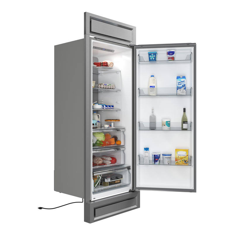 Load image into Gallery viewer, Forno Maderno 28-Inch Built-In Convertible Refrigerator, 13.6 cu.ft, Right Swing, Decorative Grill, ENERGY STAR Certified
