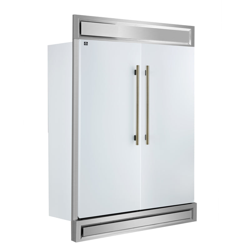 Load image into Gallery viewer, Forno Maderno 2-28-Inch, White Wide Convertible Refrigerator/Freezer - FFFFD1722-60MG-WHT
