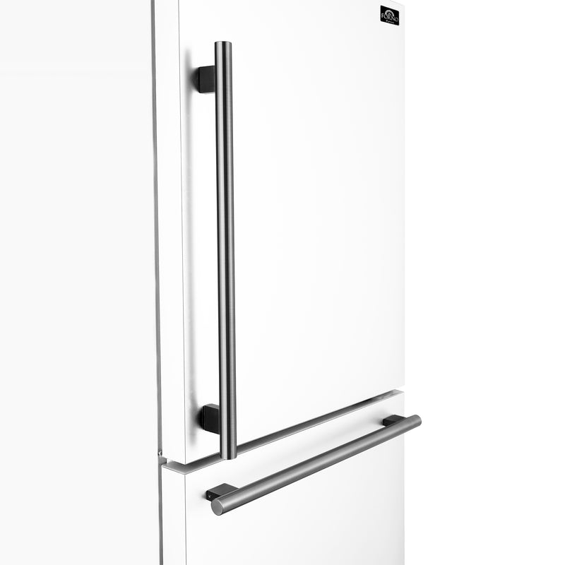 Load image into Gallery viewer, Forno Milano Espresso 31-Inch Bottom Freezer Refrigerator, White, 17.2 cu.ft Capacity, Energy Efficient
