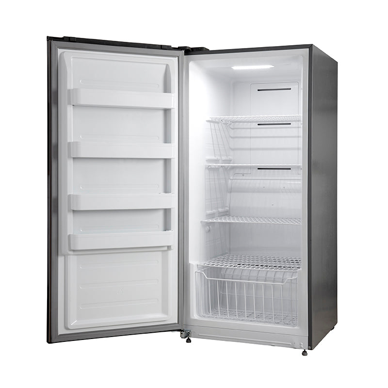 Load image into Gallery viewer, Forno Rizzuto 28-Inch Upright Convertible Freezer, 32-Inch Wide, Left Swing, Decorative Grill, ENERGY STAR Certified
