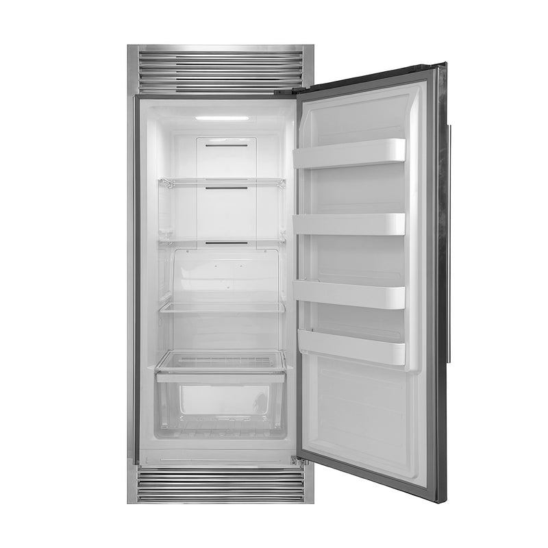 Load image into Gallery viewer, Forno Rizzuto 28-Inch Upright Convertible Refrigerator, 32-Inch Wide, Right Swing, Decorative Grill, ENERGY STAR Certified
