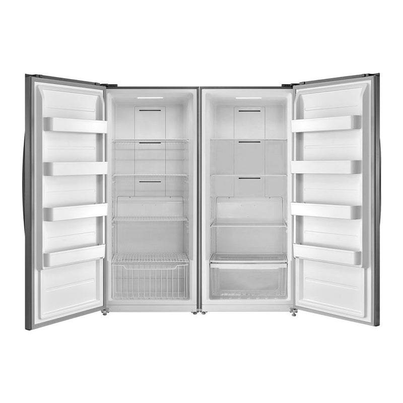 Load image into Gallery viewer, FORNO Premium 2-Piece Kitchen Bundle - Galiano 48&quot; Gas Range, 60&quot; Side-by-Side Refrigerator - FBDL-005-01CAUS
