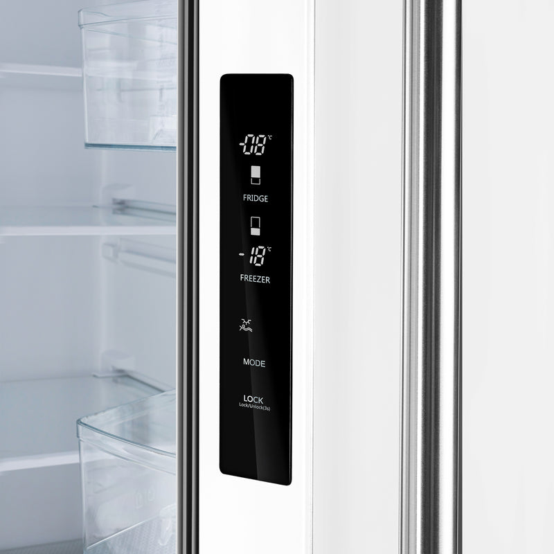 Load image into Gallery viewer, Forno Gallipoli Espresso 30-Inch White French Door Refrigerator, Bottom Freezer, 17.5 Cu. Ft., No Frost, Ice Maker
