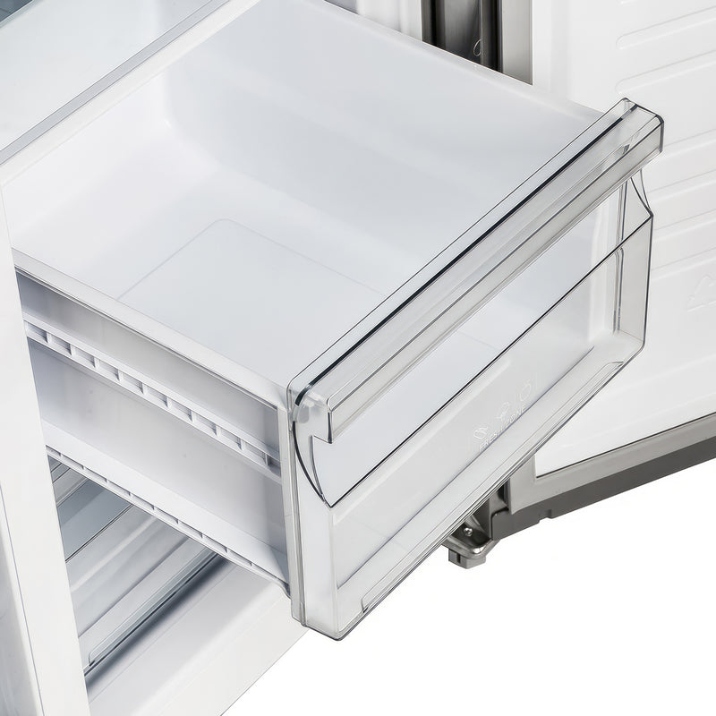 Load image into Gallery viewer, Forno Salerno 33-Inch Side-by-Side Stainless Steel Refrigerator, 15.6 cu.ft, ENERGY STAR Certified
