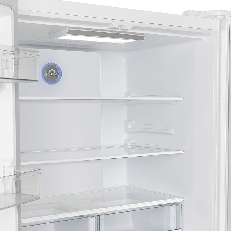 Load image into Gallery viewer, Forno Moena Espresso 36-Inch White French Door Refrigerator, 19.2 Cu. Ft., Frost-Free, Automatic Ice Maker, ENERGY STAR Certified

