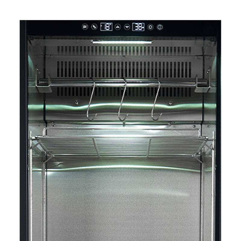 Load image into Gallery viewer, Forno Asciutto 24-Inch Dry Aging Cabinet, Stainless Steel 304, 14.66 cu.ft, UV Sterilization
