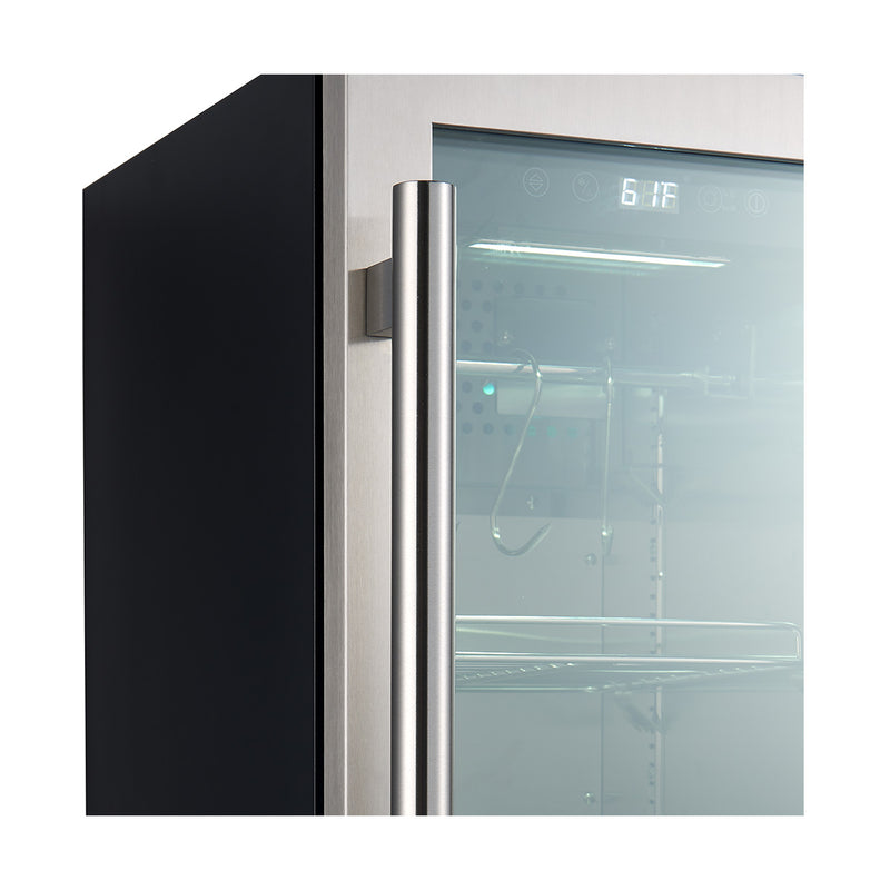 Load image into Gallery viewer, Forno Asciutto 16-Inch Dry Aging Cabinet, Stainless Steel 304, 2.65 cu.ft, LED Lighting, Adjustable Shelves
