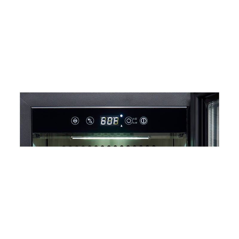 Load image into Gallery viewer, Forno Asciutto 16-Inch Dry Aging Cabinet, Stainless Steel 304, 2.65 cu.ft, LED Lighting, Adjustable Shelves
