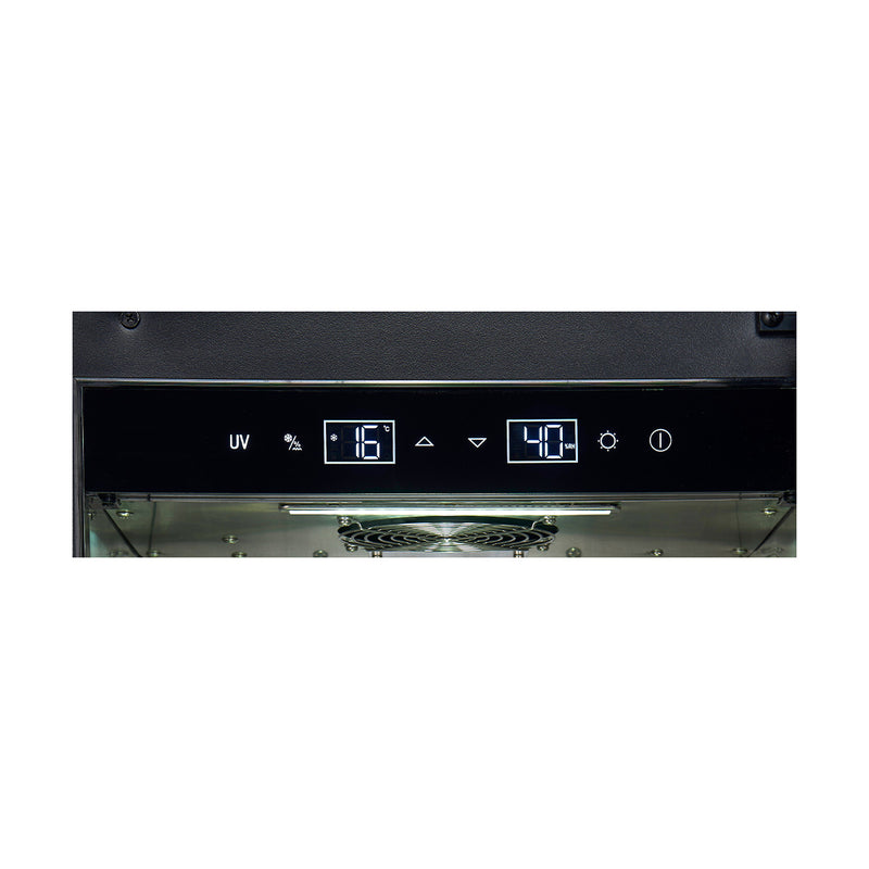 Load image into Gallery viewer, Forno Asciutto 17-Inch Dry Aging Cabinet, Stainless Steel 304, 1.84 cu.ft, LED Lighting, Adjustable Shelves
