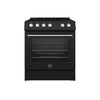 Forno Leonardo Espresso 30-Inch, Black Electric Range - FFSEL6012-30BLK