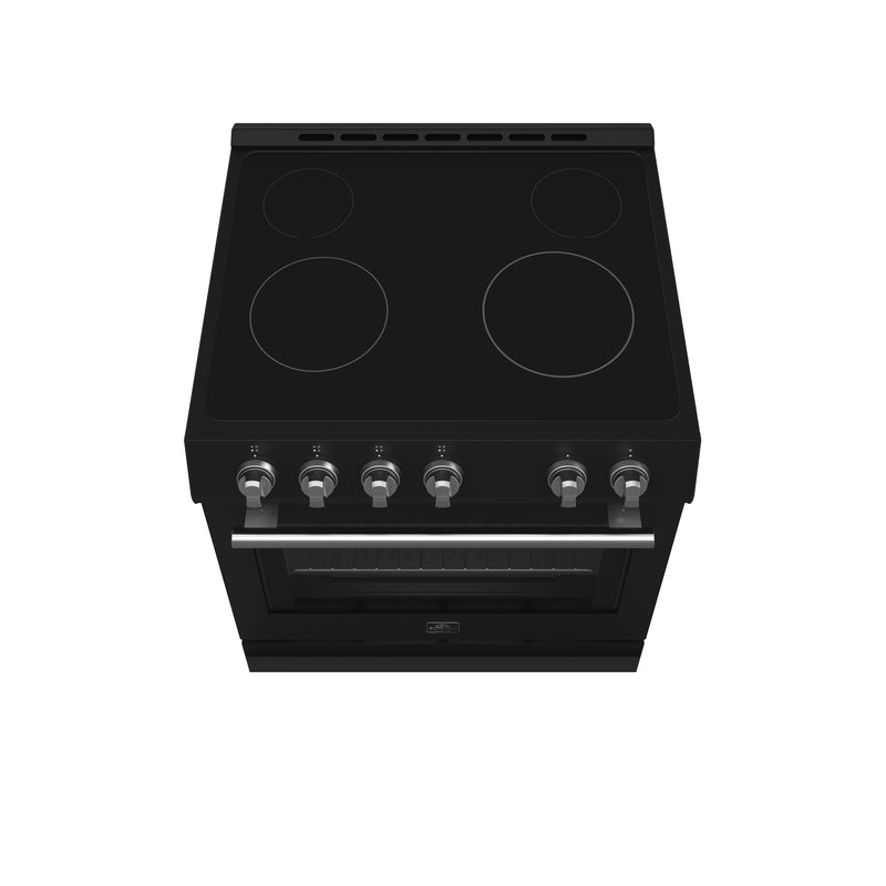 Load image into Gallery viewer, Forno Leonardo Espresso 30-Inch Black Electric Range, True Convection, Energy Efficient
