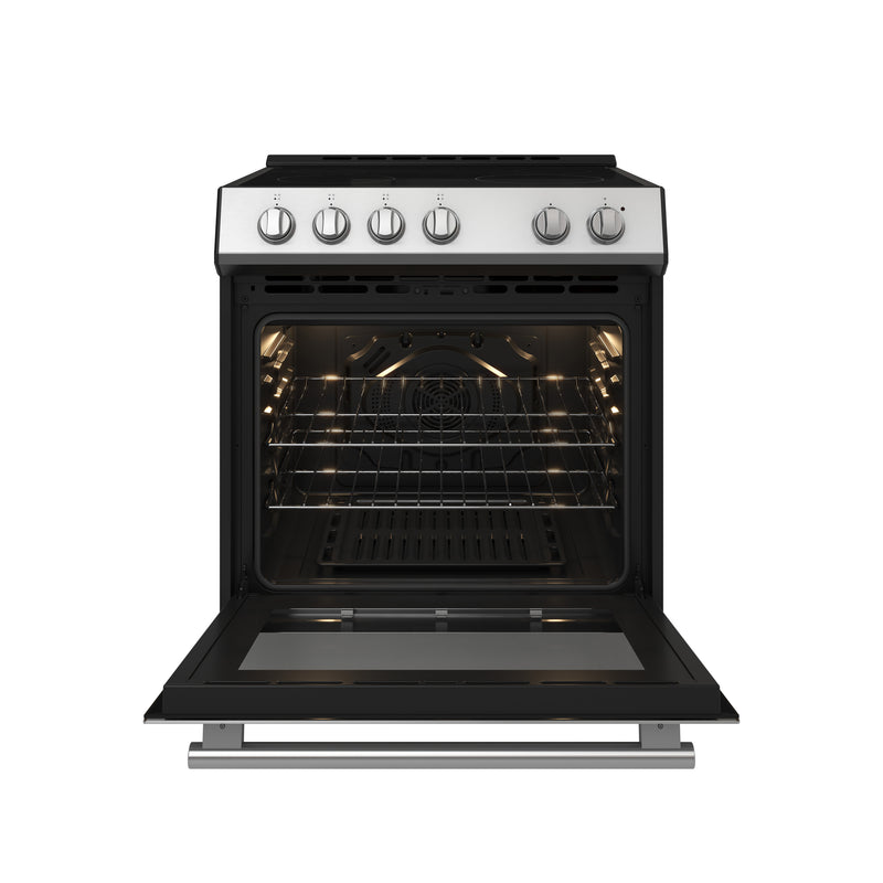 Load image into Gallery viewer, Forno Leonardo Espresso 30-Inch Stainless Steel Electric Range, True Convection, Energy Efficient
