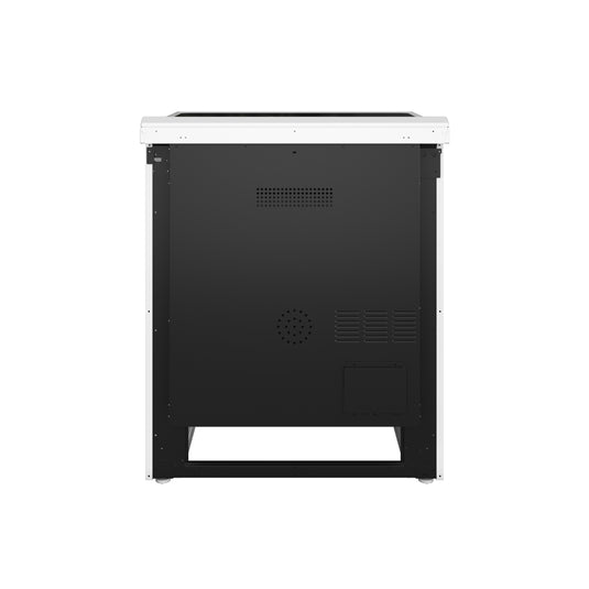 Forno Leonardo Espresso 30-Inch White Electric Range, True Convection, Energy Efficient