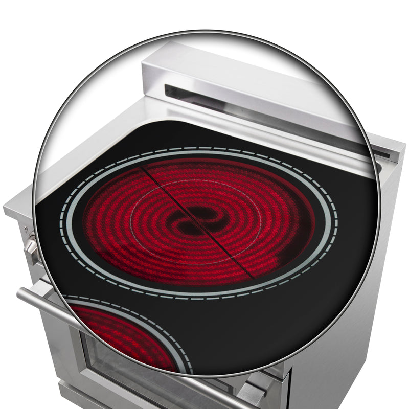 Load image into Gallery viewer, Forno Massimo 30-Inch Freestanding Electric Range, True Convection Oven
