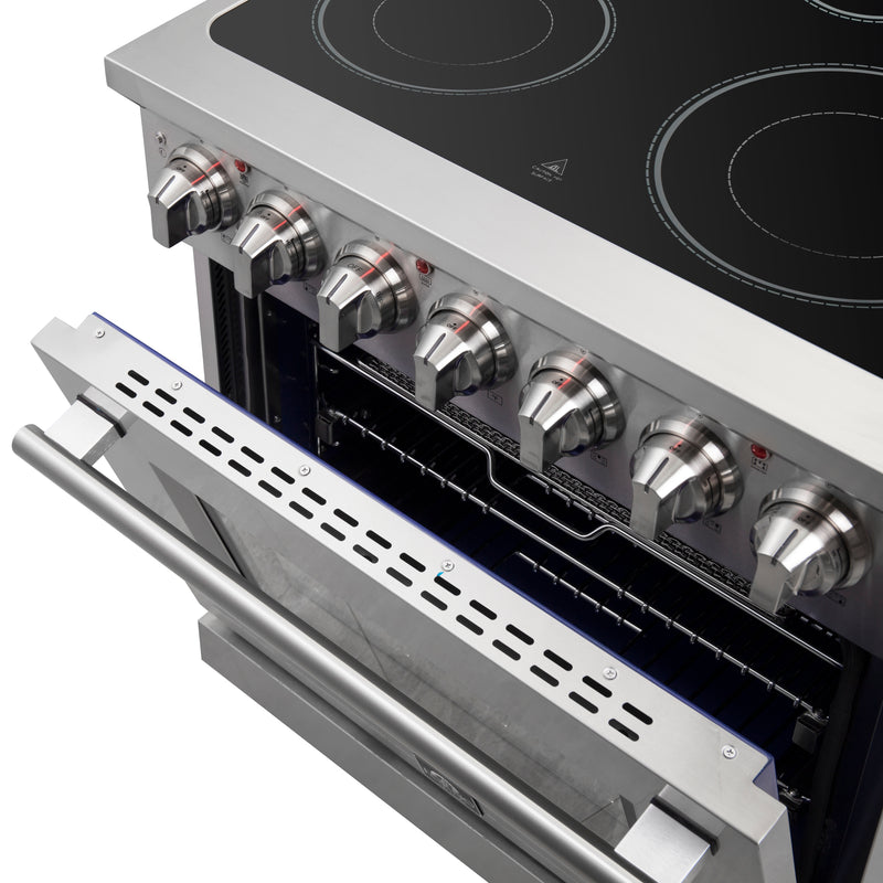 Load image into Gallery viewer, Forno Massimo 30-Inch Freestanding Electric Range, True Convection Oven
