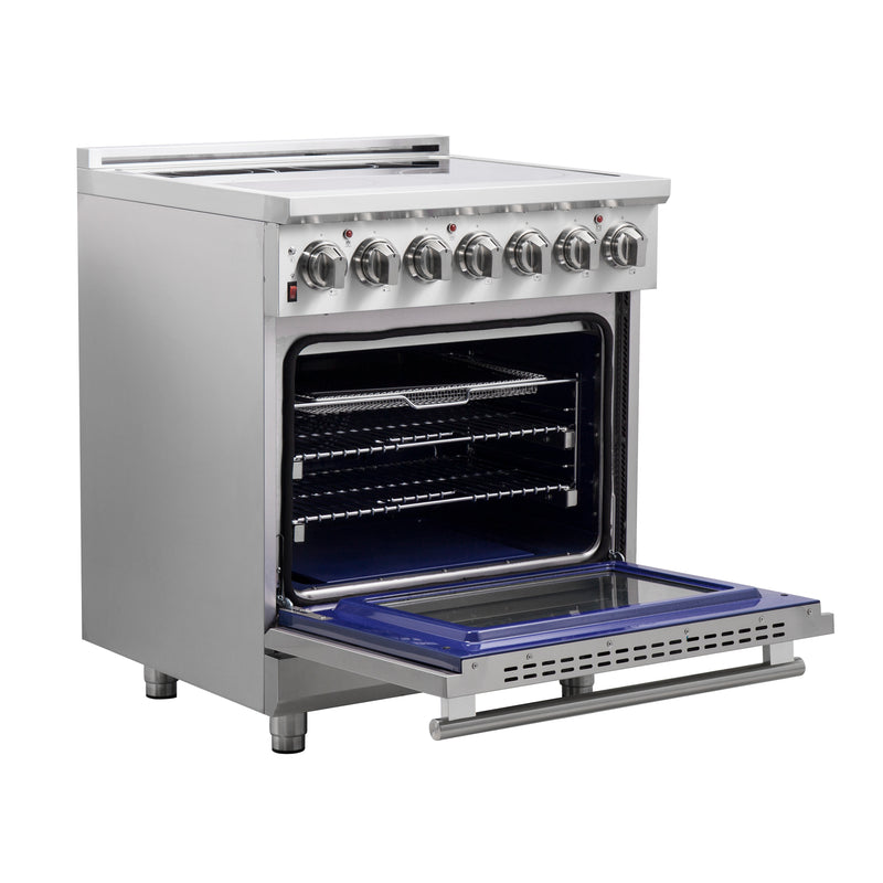 Load image into Gallery viewer, Forno Massimo 30-Inch Freestanding Electric Range, True Convection Oven
