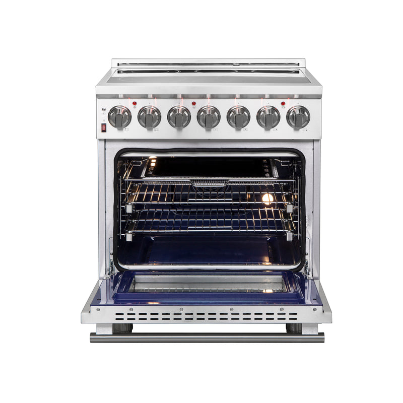 Load image into Gallery viewer, Forno Massimo 30-Inch Freestanding Electric Range, True Convection Oven
