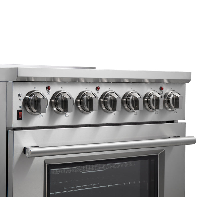 Load image into Gallery viewer, Forno Massimo 30-Inch Freestanding Electric Range, True Convection Oven
