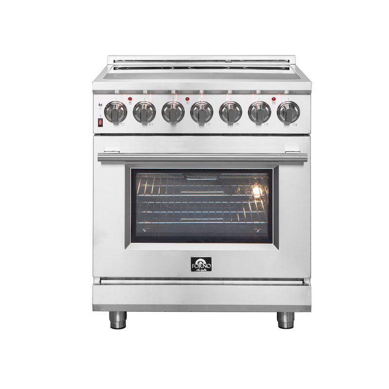 Load image into Gallery viewer, Forno Massimo 30-Inch Freestanding Electric Range, True Convection Oven

