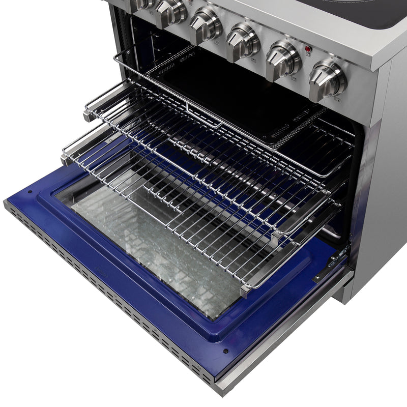 Load image into Gallery viewer, Forno Massimo 36-Inch Freestanding Chef Door Electric Range, True Convection Oven
