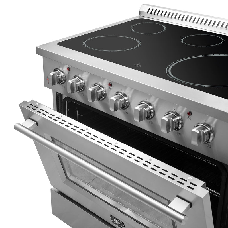 Load image into Gallery viewer, Forno Galiano 36-Inch Freestanding Electric Range, True Convection, Energy Efficient
