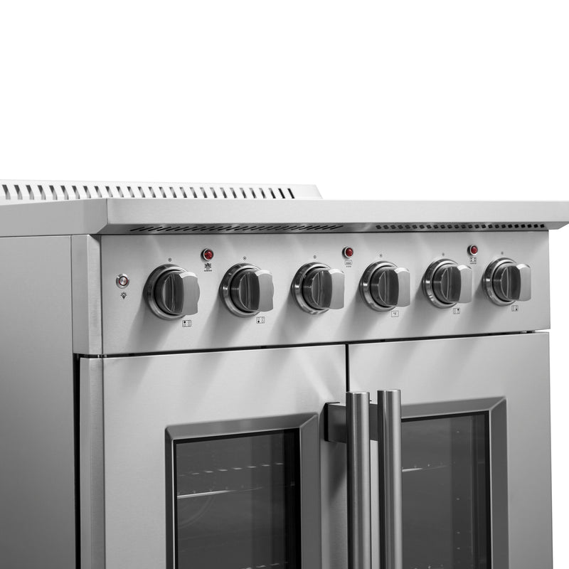 Load image into Gallery viewer, Forno Galiano 30-Inch Freestanding French Door Electric Range, True Convection, Energy Efficient
