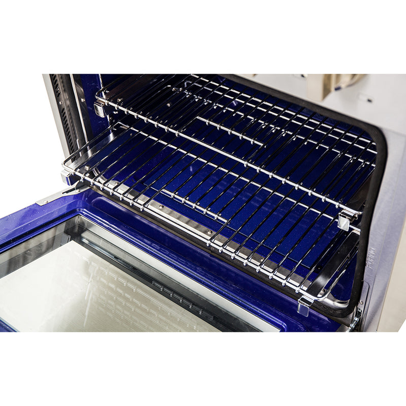 Load image into Gallery viewer, Forno Massimo 48-Inch Freestanding Dual Fuel Range, 8 Burners, Double Convection Ovens
