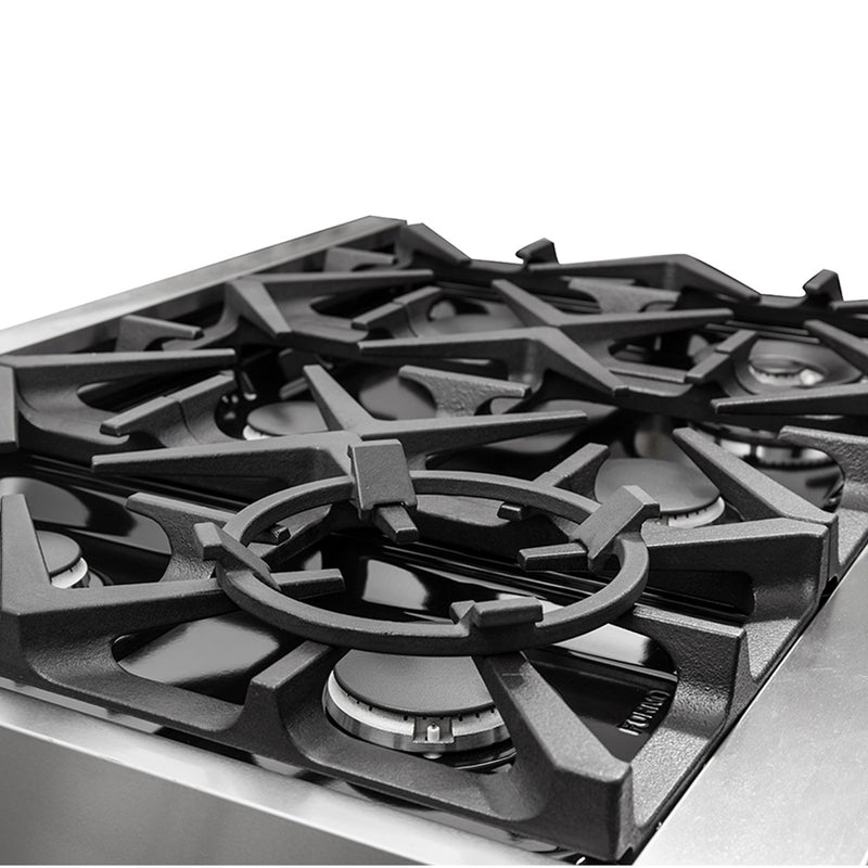 Load image into Gallery viewer, Forno Massimo 36-Inch Freestanding Dual Fuel Range, 6 Burners, Double Convection Ovens
