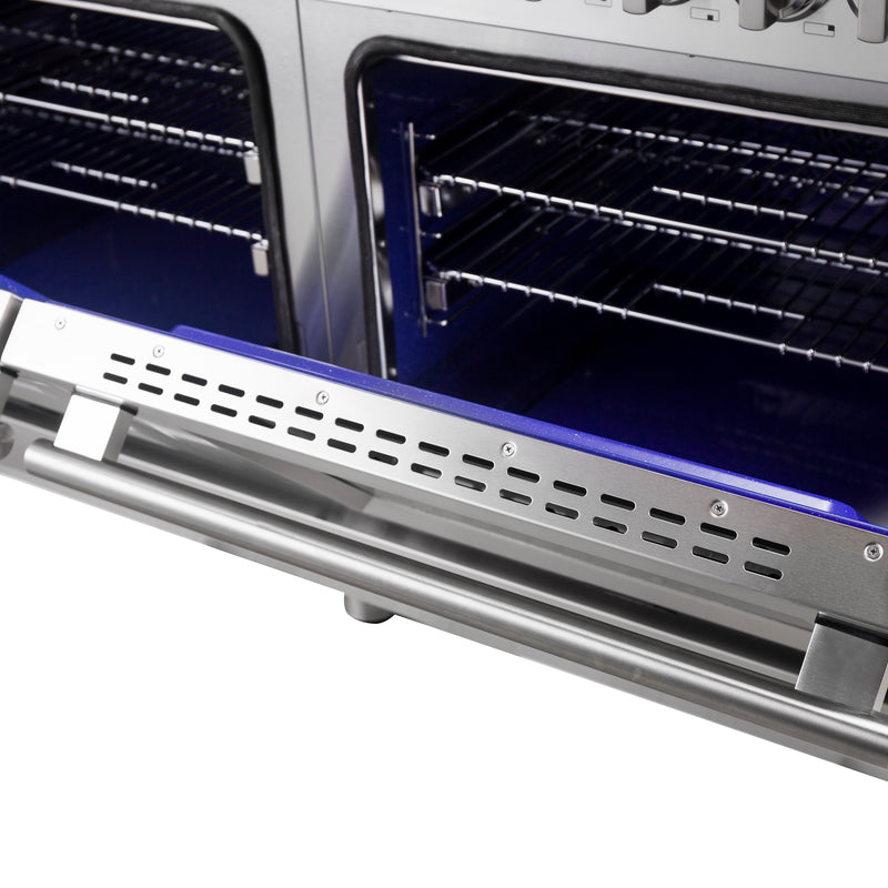 Load image into Gallery viewer, Forno Massimo 60-Inch Freestanding Dual Fuel Range, 10 Burners, Double Convection Ovens
