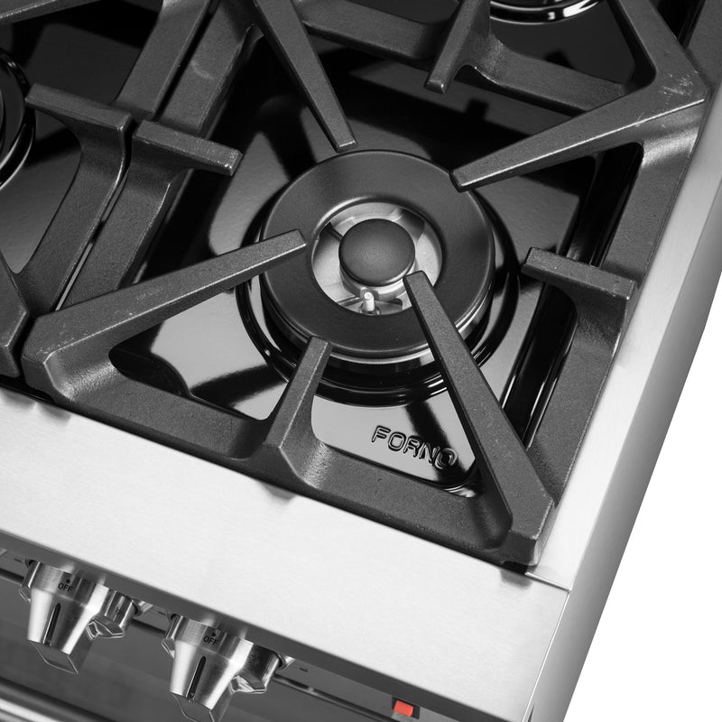 Load image into Gallery viewer, Forno Massimo 60-Inch Freestanding Dual Fuel Range, 10 Burners, Double Convection Ovens
